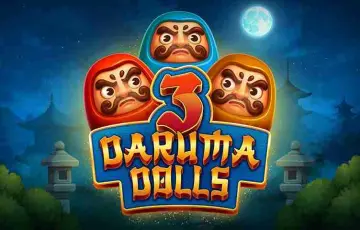 3 Daruma Dolls