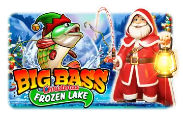 Big Bass Christmas Frozen Lake